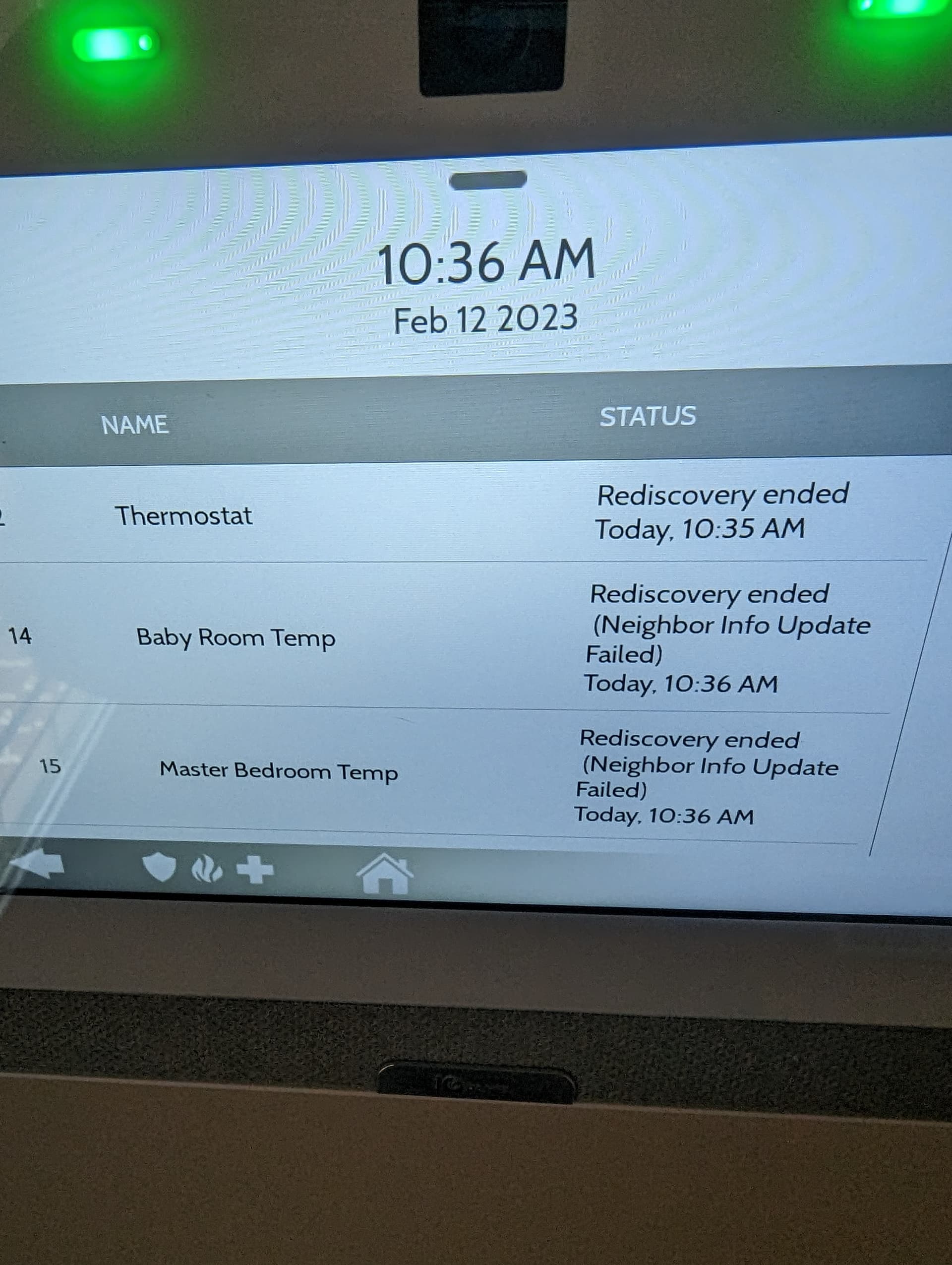 Alarm.com ADC-S40-T Temperature - Humidity Sensor